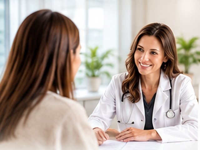 Colloquio con il medico durante la prima visita