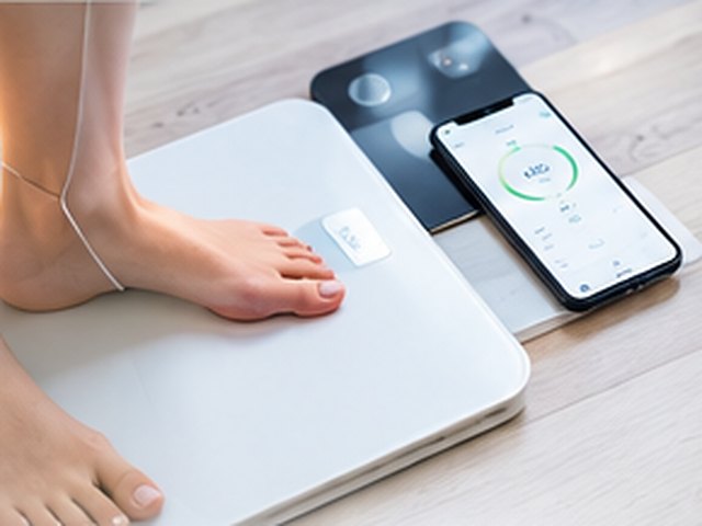 Bilancia smart collegata all'app per monitorare i progressi